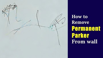 How to remove permanent marker from wall | 2 easy and effective methods