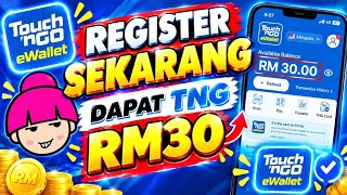TANPA INVITE !! Dapat RM30 dari tng ewallet terbaru 2026 (Register Je Cepat) no limit