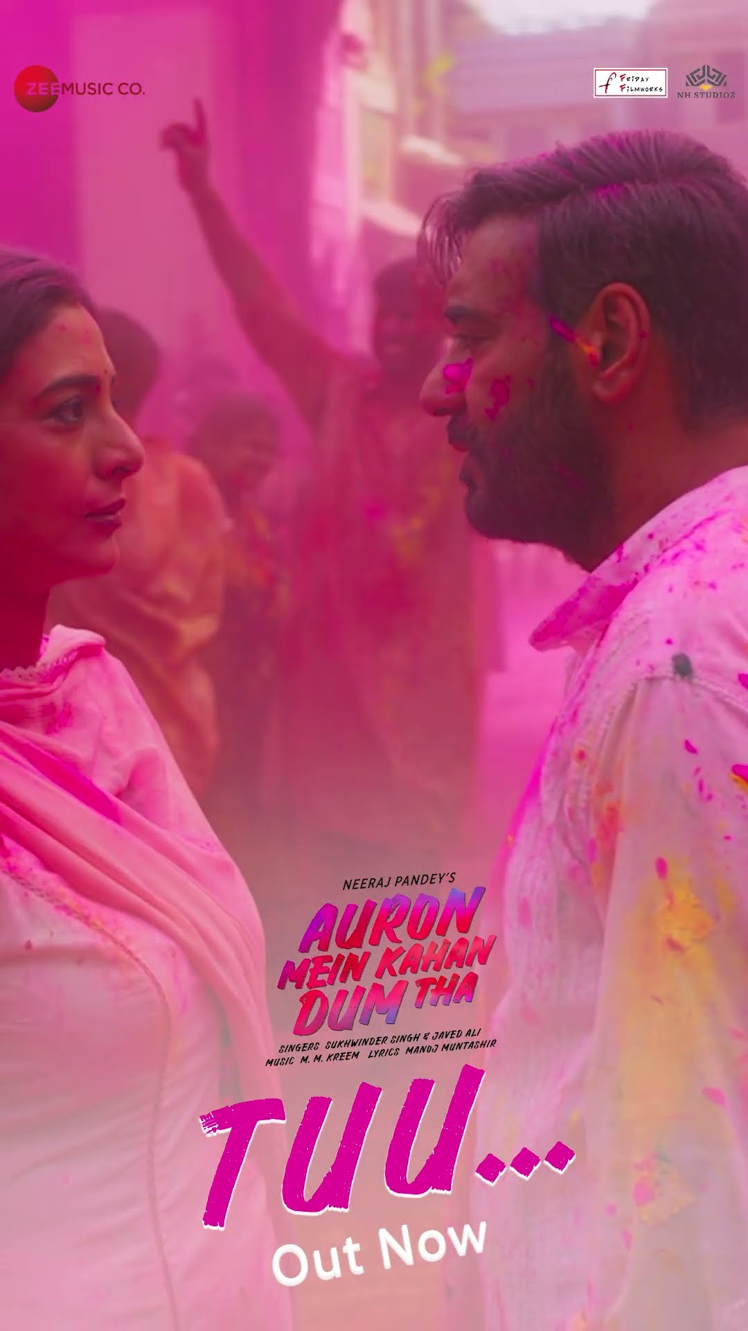 Pyaar ka ek ehsaas aur har unkahee baat hai #Tuu ❤️✨ #AuronMeinKahanDumTha #songoutnow