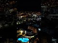 Night Lights Over The Black Sea City From Above ドローン映像 Night Lights Over The Black Sea City From Above ドローン映像