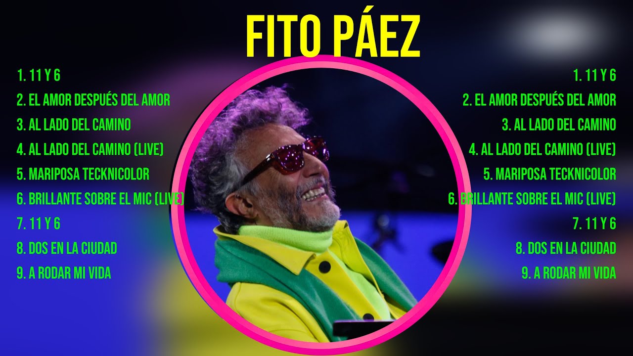 Fito Páez Românticas Álbum Completo 10 Grandes Sucessos YouTube