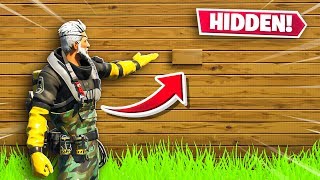 FINDING A SECRET BUTTON TO ESCAPE FORTNITE... screenshot 5