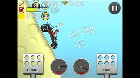 Hill Climb Racing Dune Buggy in Desert