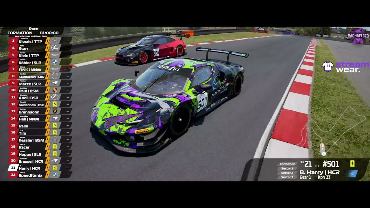 [NCR] Nacht Club Racing - Season 1 Team Cup Rennen 1/6 - Kyalami 60min ...