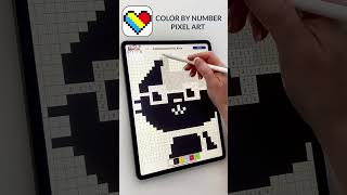 Coloring Book Pixel Art Color By Number CAT screenshot 4