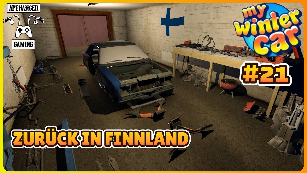 Ich bin wieder dahaaa - Job und Teile kaufen für den Motor - My Winter Car - Gameplay - #21