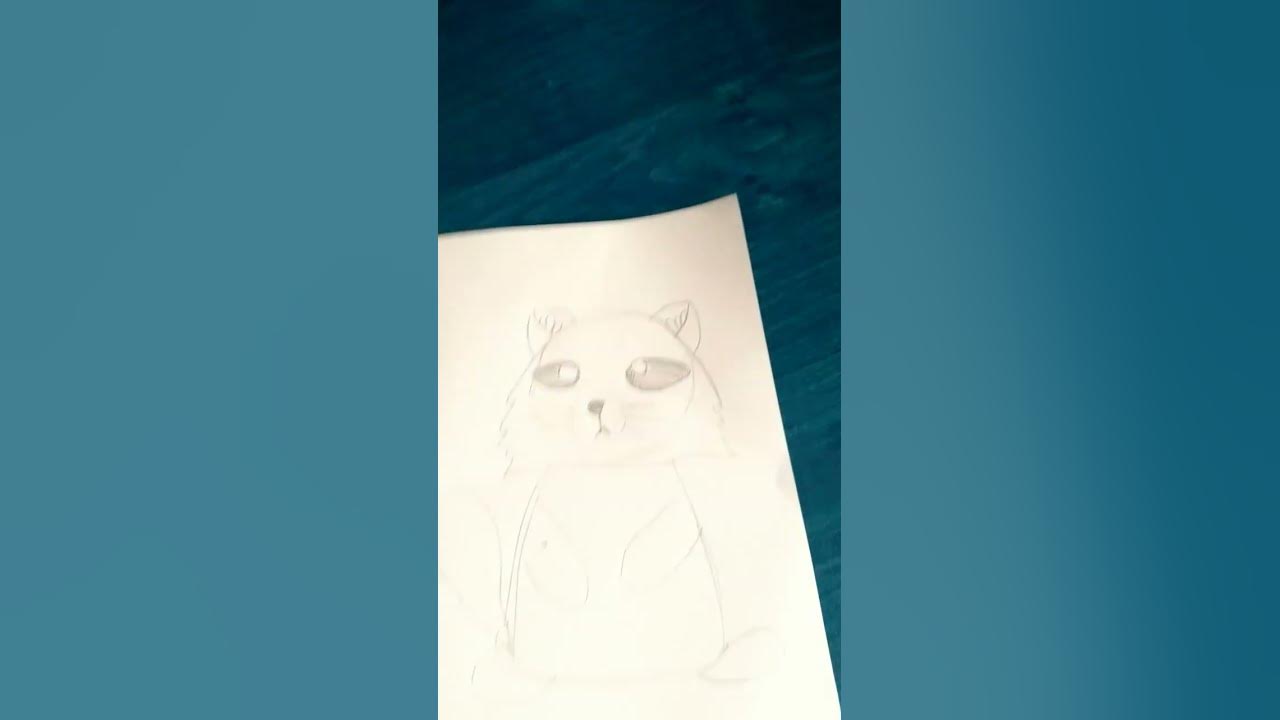 як намалювати котика ️🐱 - YouTube