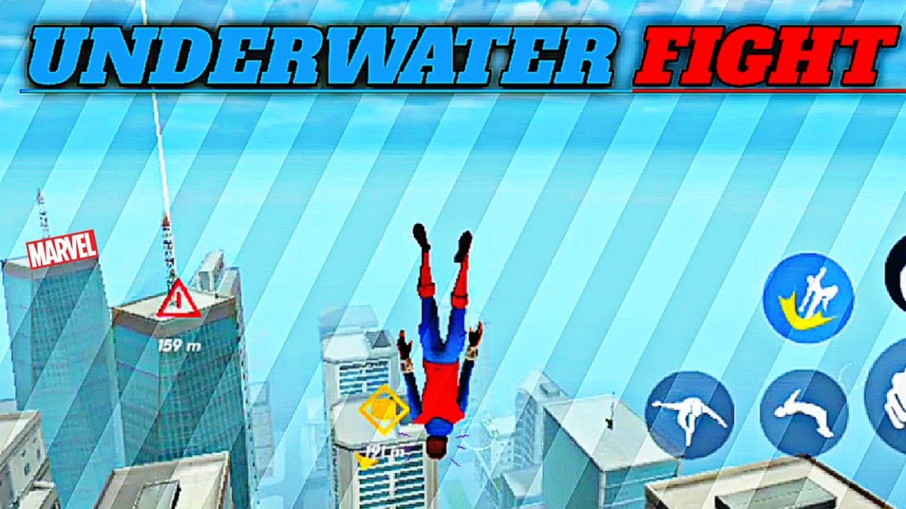 "Black Viper vs Spider-Man Underwater Fight | Epic Superhero Battle Gameplay"