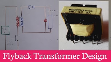 How to make flyback Transformer|No of turns in primary & Secondary of flyback|