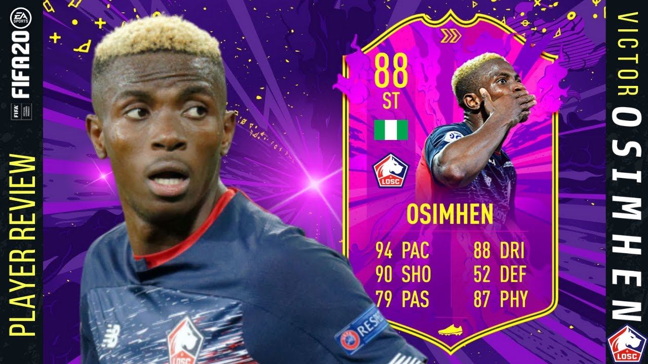 WORTH THE BIG GRIND?! FUTURE STARS 88 OSIMHEN PLAYER REVIEW! FIFA 20 Ultimate Team