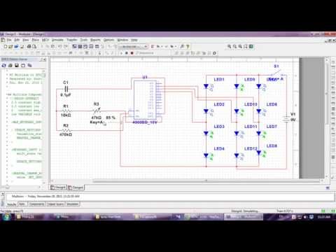 Video Mạch đèn trang trí cây thông Noel dùng ic 4060 - youtube
