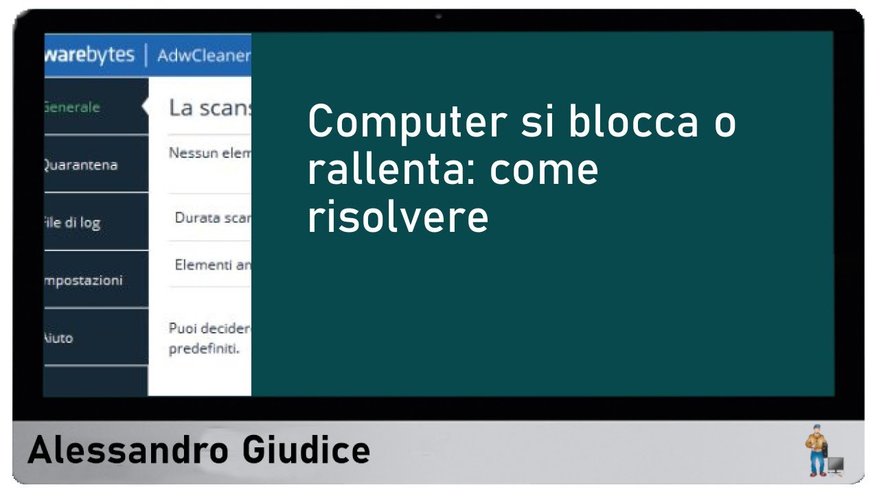 Computer lento o bloccato? ecco come ripristinare le prestazioni ottimali