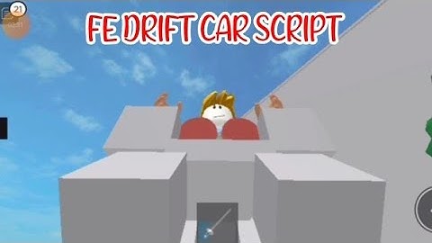 ROBLOX FE DRIFT CAR SCRIPT using FLUXUS EXECUTOR played at Fencing - script link on pinned comments