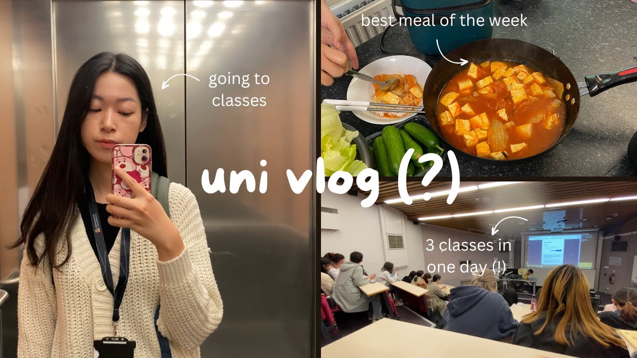 [vie/eng] First week of classes at University of Birmingham + weekend ...