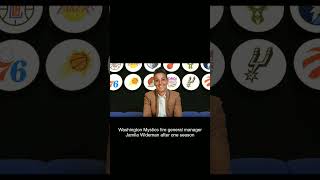 Washington Mystics fire general manager Jamila Wideman after one season