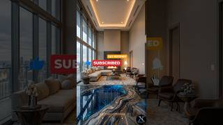 Would you like to INFINITY FIBER-OPTIC LIVING ROOM? #luxury #epoxy #shorts