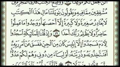 سورة الكهف كاملة بصوت السديس استمع واقرأ معه