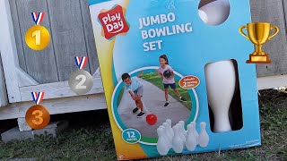 Play Day Jumbo Bowling fun with the Family