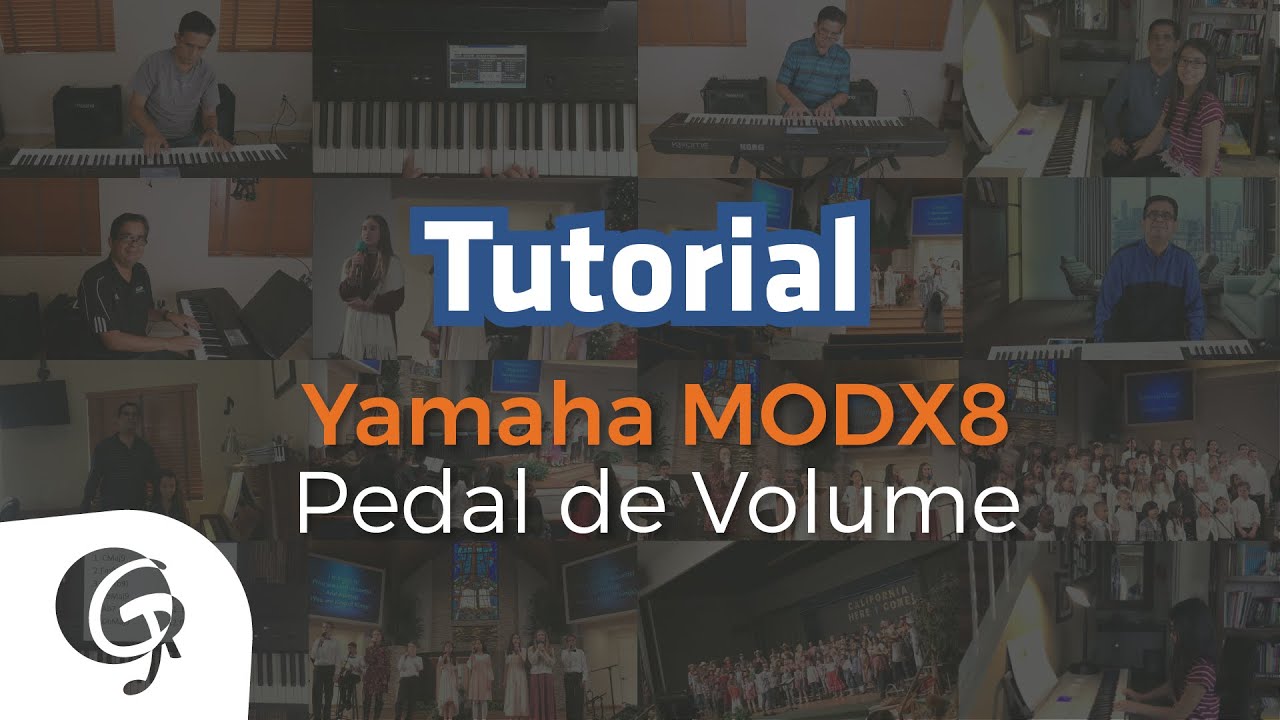 Tutorial Yamaha MODX 8 Pedal de Volume YouTube