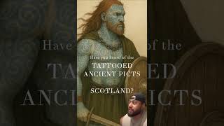 Did you know there were European people with body and face tattoos? #pictspeople #scotland