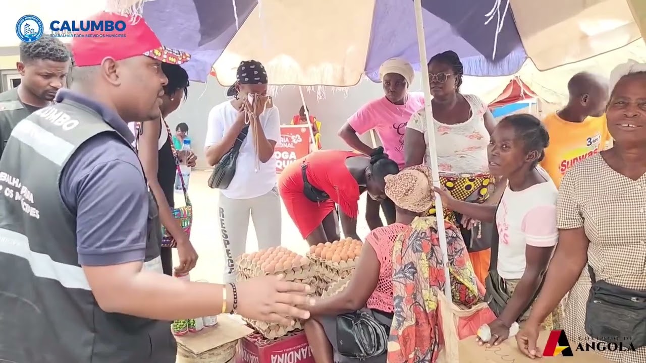 Administração Municipal do Calumbo reforça acções no combate à venda desordenada