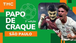 CORINTHIANS AVANÇA NA LIBERTA E SANTOS NA SULA | Papo de Craque 1ª Edição SP - 21/08/2026