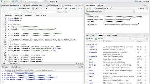 R Programming Twitter Scraper
