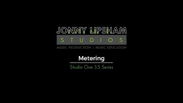 Studio One 3.5 - Metering