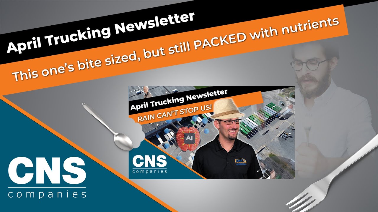 April Trucking Newsletter: Roadcheck, Fleet Management Strategies, Dashcam, MVRs