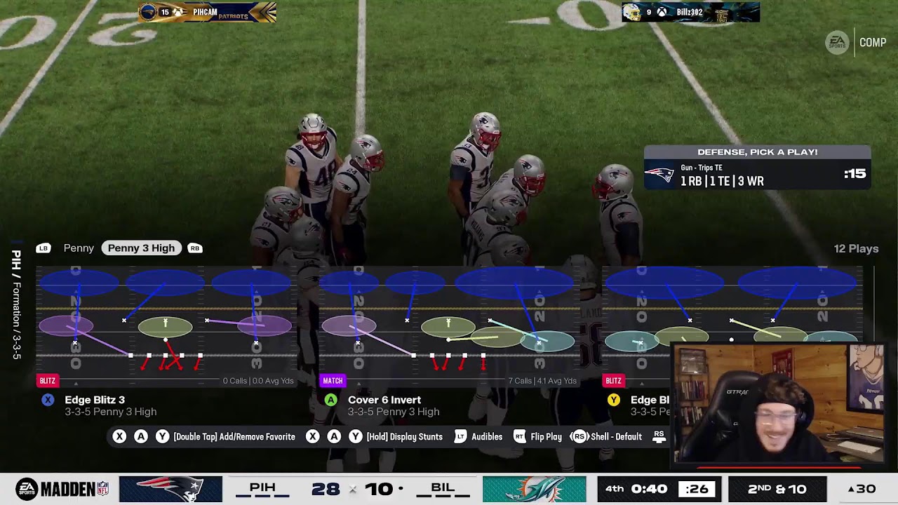 !DEFENSE | Best Defense in Madden | 50 Pats/30 Playoffs/20 Bears/20 Bills