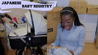 JAPANESE AMAZON BABY REGISTRY HAUL - PART1 (3RD TRIMESTER)