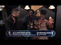 TANK AND THE BANGAS Checks In At The CNB "First Look" Cam | 2025 GRAMMYs