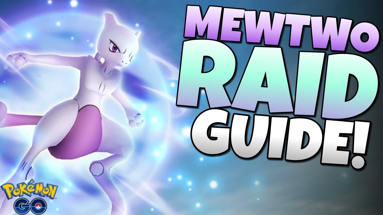 Raid Boss Mewtwo no Pokémon GO - Mewtwo Raid Boss Counters Guide