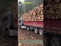 スリップする巨大タイヤ!ベテラントラック運転手の危機回避能力 #worker #process #truck #mud #driver