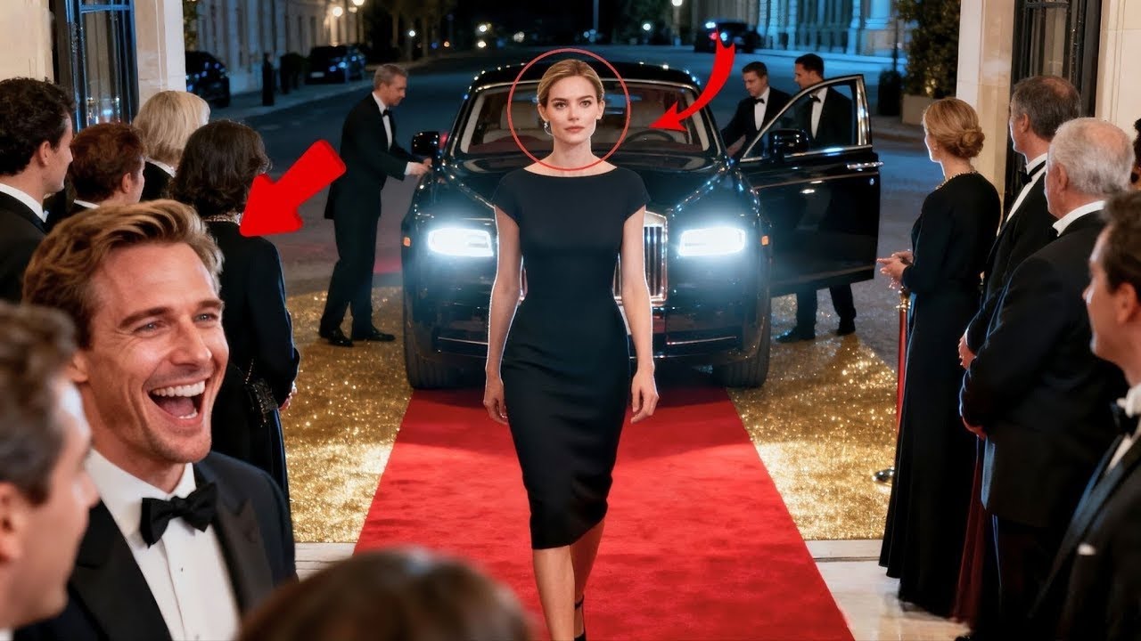La humilló públicamente, pero segundos después, su Rolls-Royce llegó a la gala de alfombra roja