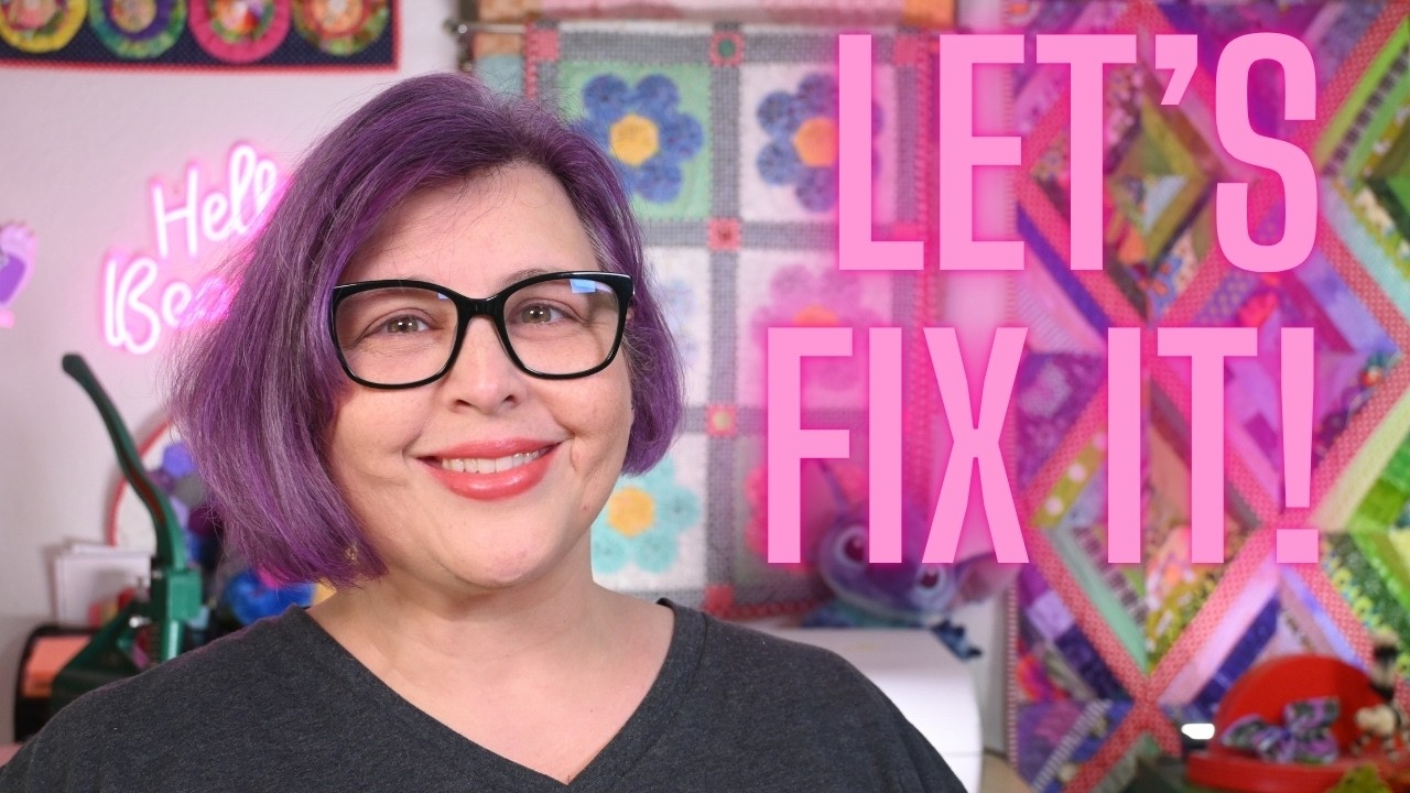 Блоки для лоскутного одеяла не совпадают? Попробуйте этот способ.