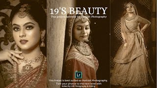 19's Beauty Preset - Portrait Photography | Free Lightroom Presets XMP & DNG | Lightroom Tutorial screenshot 4
