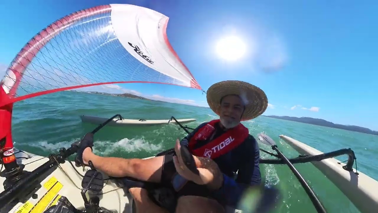 Hobie Tandem Island sailing Townsville 15 Knots 
