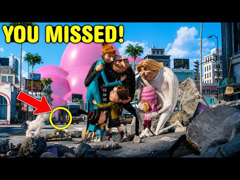 Gru Got Into Villain School Because Of THIS?! 🍌 10 Hidden Things You Didn't Notice in Despicable Me!