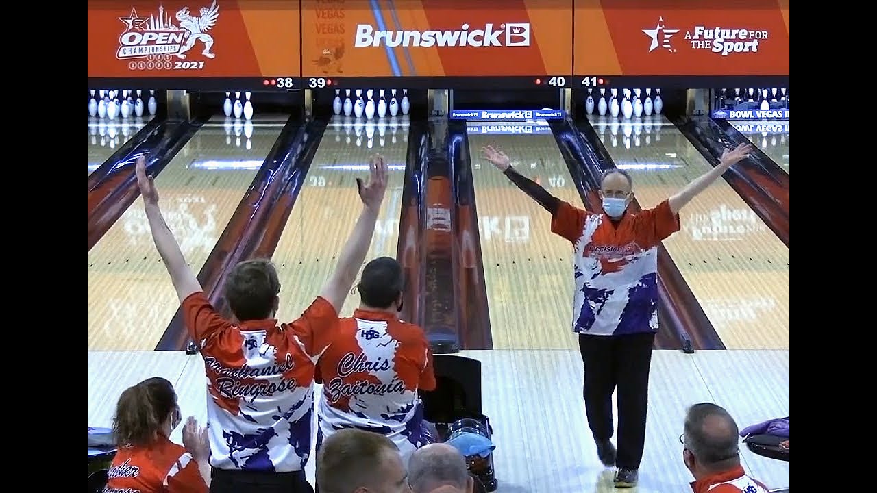 Full Roller Bowling Release 129 2021 USBC Nationals Team Event Game 1