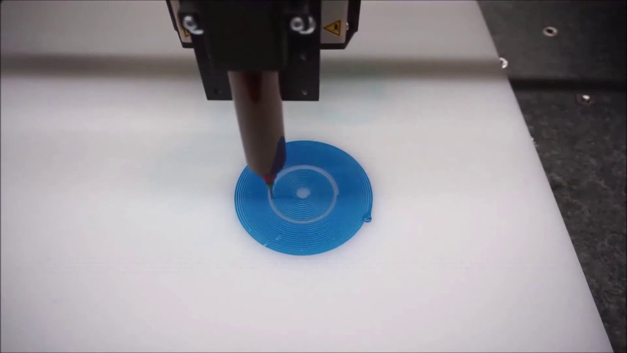 3D Printing Demo w/ Overhead Gantry XYZ Stage - Multi-Axis Spiral Constant Velocity Motion Control