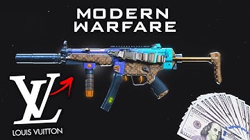 The LOUIS VUITTON MP5 in Modern Warfare! (MW MP5 Desert Bloom)