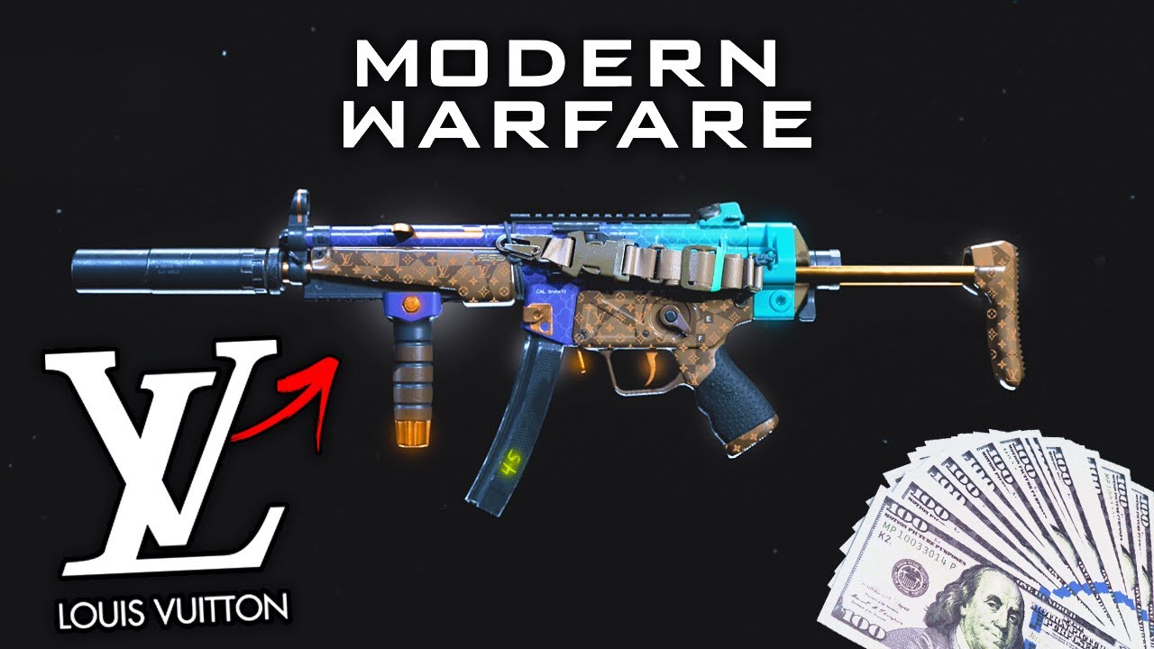 The LOUIS VUITTON MP5 in Modern Warfare! (MW MP5 Desert Bloom)