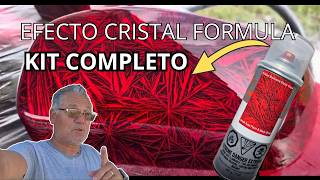 Nuevo Formula Efecto Cristal para Pintura de Autos y Proyectos | Crystal XF Largo y único.