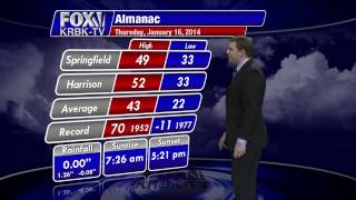 KRBK First Alert Weather Update, 1-16-2014