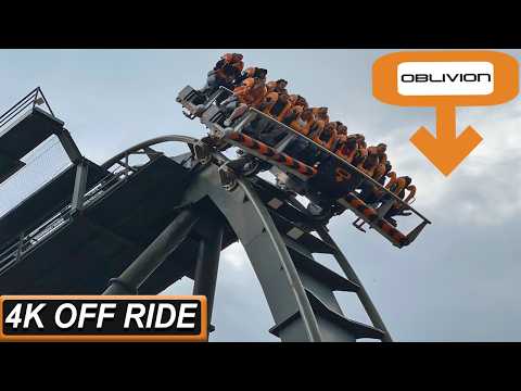 Oblivion (4K OFF Ride POV)- Alton Towers, Staffordshire, GB