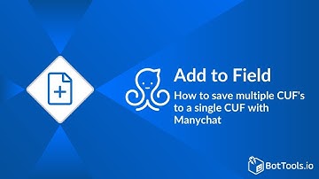 Add to Field Tool From Bot Tools Made For Manychat