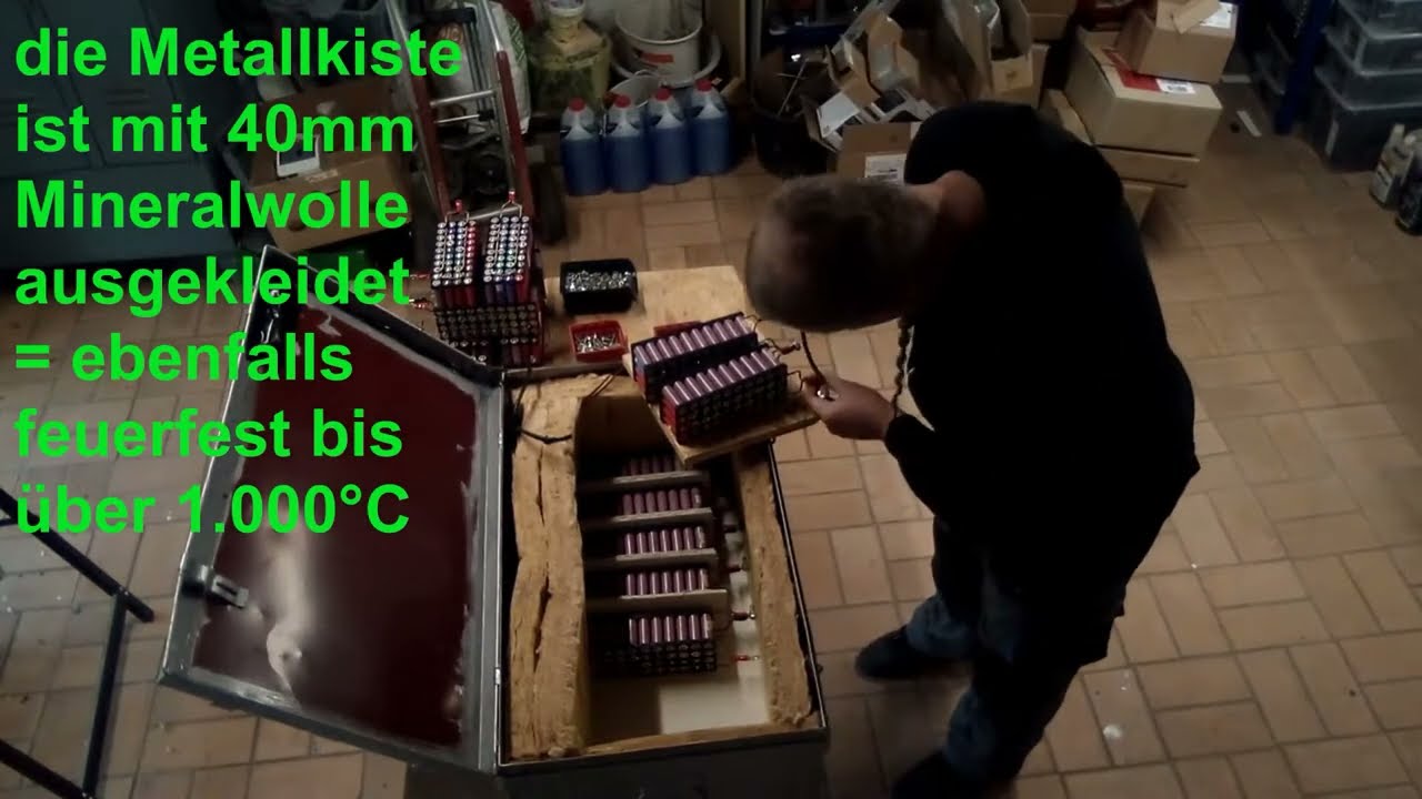 Schritt-für-Schritt zur DIY 18650 Powerwall - Step 05- Powerwall Kiste zusammenbauen