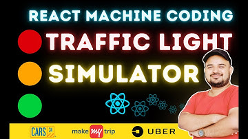 Traffic Light ReactJS  - EP4 | React Machine Coding Series by Frontend Master #reactjs #frontend