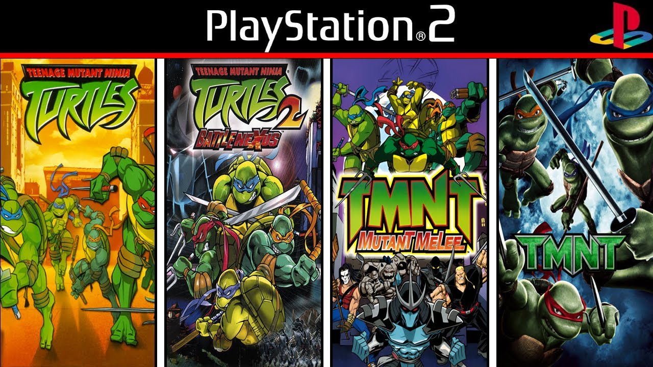 Evolution of TMNT Games on PS2